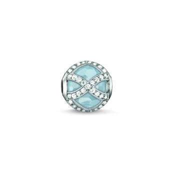 Thomas Sabo Bead Maharani Milky Aqua K0145-694-31