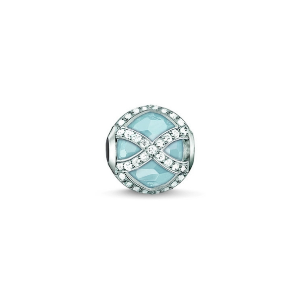 Thomas Sabo Bead Maharani Milky Aqua K0145-694-31